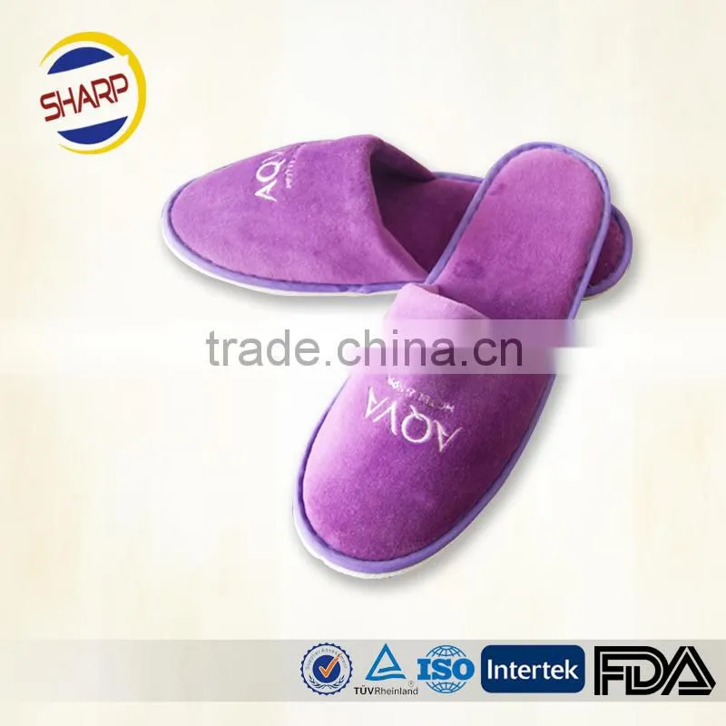 Washable hotel slipper with cheap price but high quality