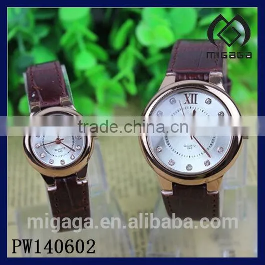fashion pair watch set for ladies and gentlemen ceramic strap*ceramic pair watch set