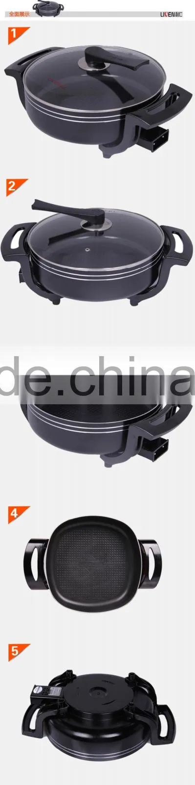 Liven Round Household Electric Chaffy Dish DHG-300A