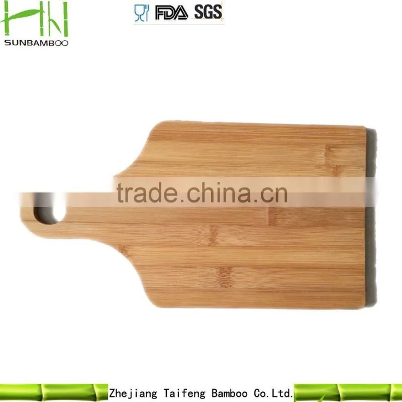 Hiht quality Bamboo chopping Board ,bamboo pizza board,China spoon holder