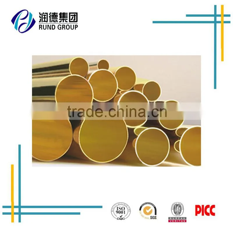 C27200 high purity Brass Pipes and brass tube