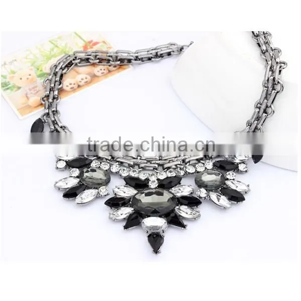 Alibaba china supplier chunky fashion necklace