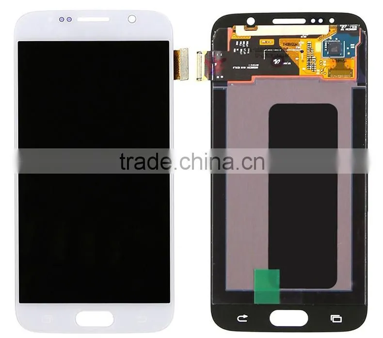 High quality mobile phone LCD For Samsung Galaxy S6 G920 G920F lcd display digitizer capacitive screen