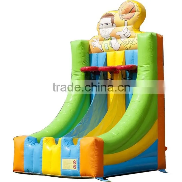 hot sale interesting inflatable interactive basketball games for adults