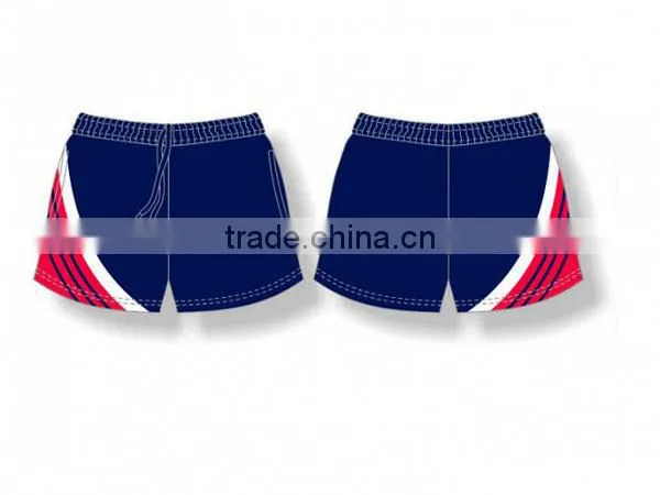 Sublimation team sports rugby shorts