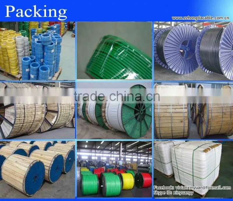 600/1000V single core aluminum conductor XLPE insulated concentric neutral cable