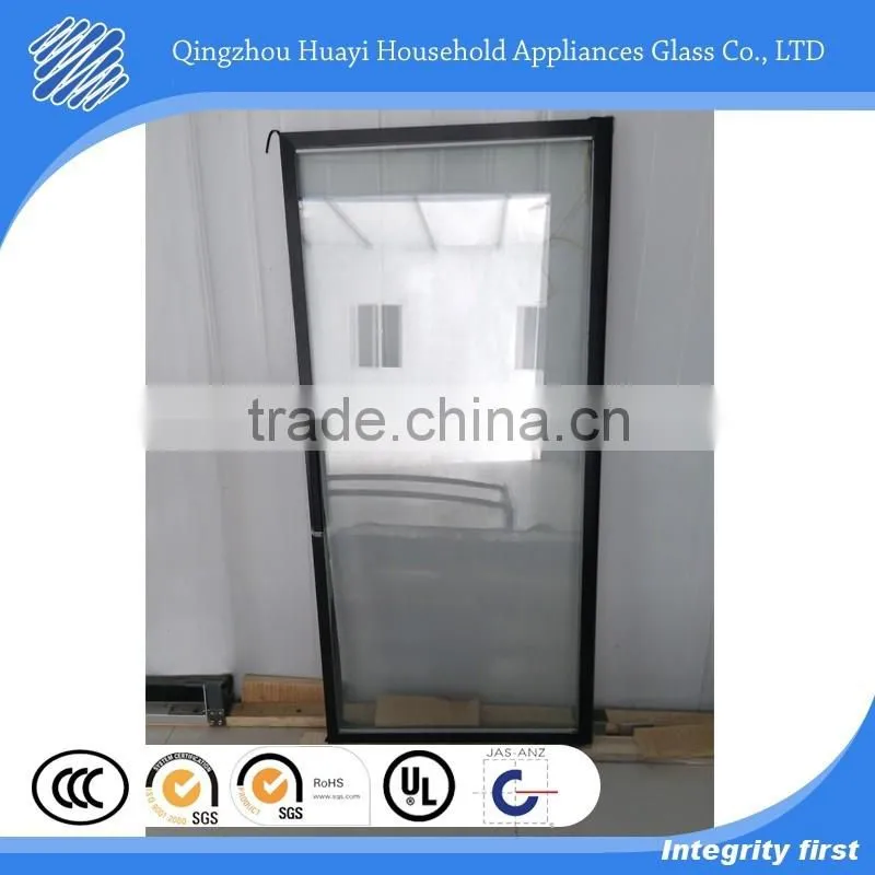 220v led lights thermal double panel glass refrigeration doors