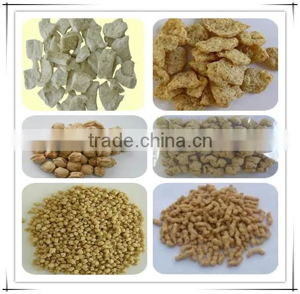 Soya snack maker ,soybean protein food machine , soya chunks machine by chinese supplier