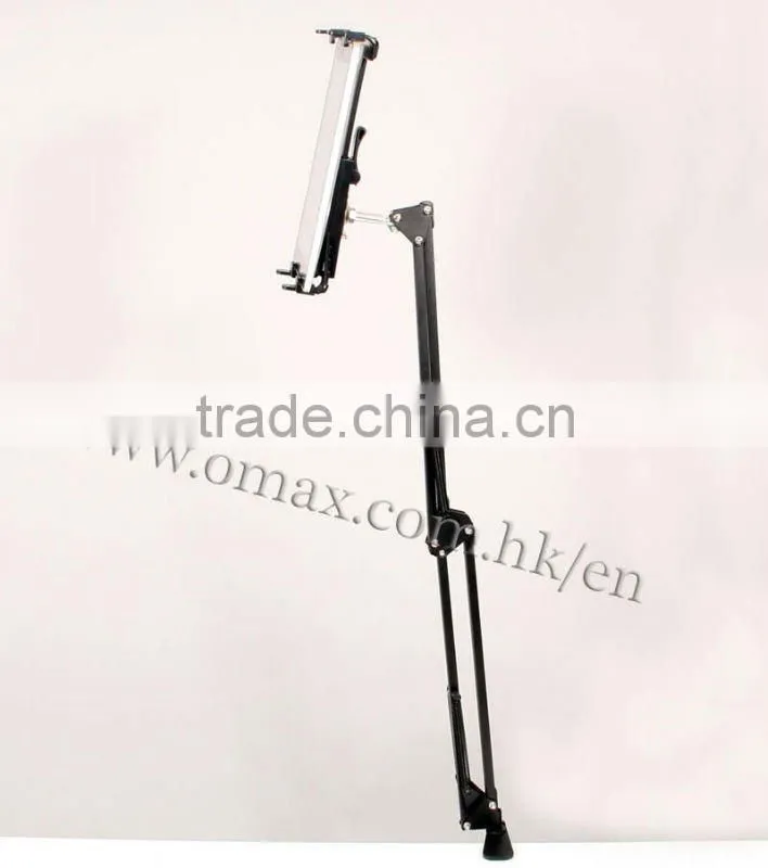 rotatable metal security for ipad stand on bed