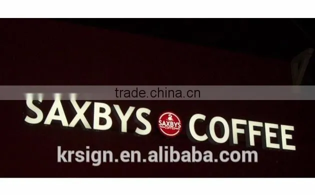 FrontLit Signage Acrylic Led Luminous Standard Channel Letters