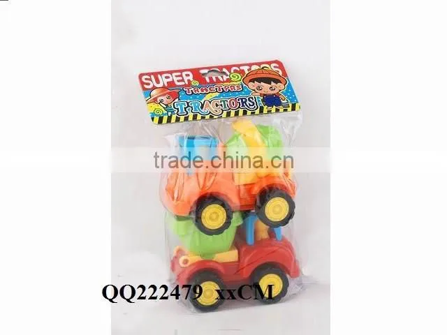 4PCS kids Friction farmer car with bulldozer ,friction car for kids
