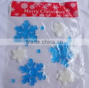 2015 new products christmas window gel litter tree sticker