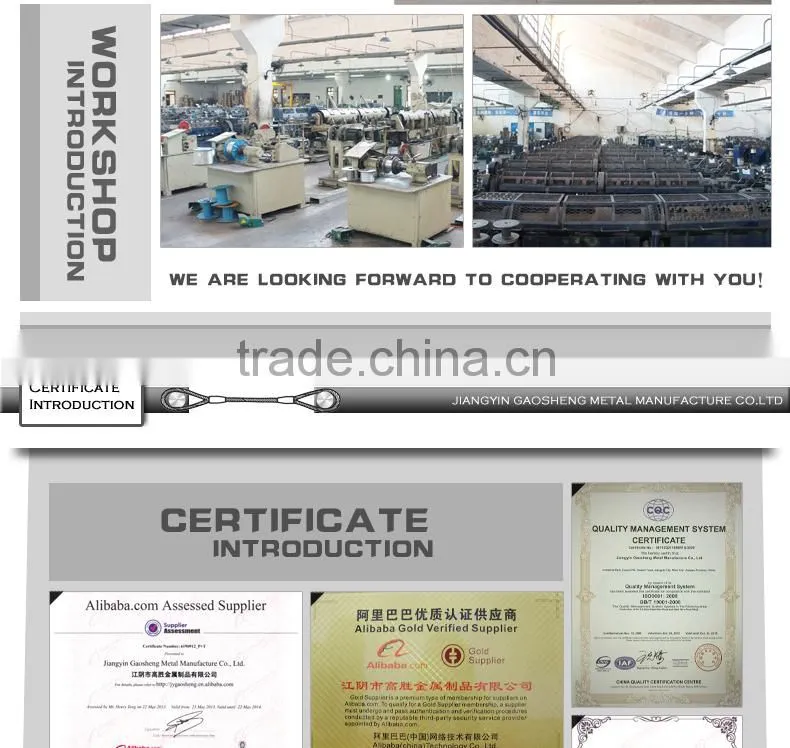 1x7 5 mm galvanized steel wire cable manufacture