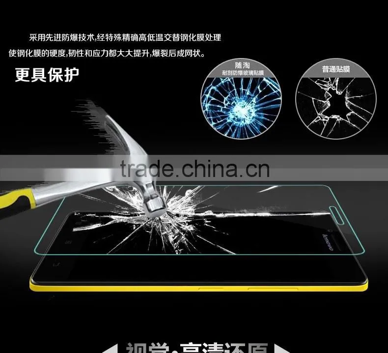 Wholesale Premium 9H Tempered Glass Screen Protector For Lenovo K3 Screen Protector