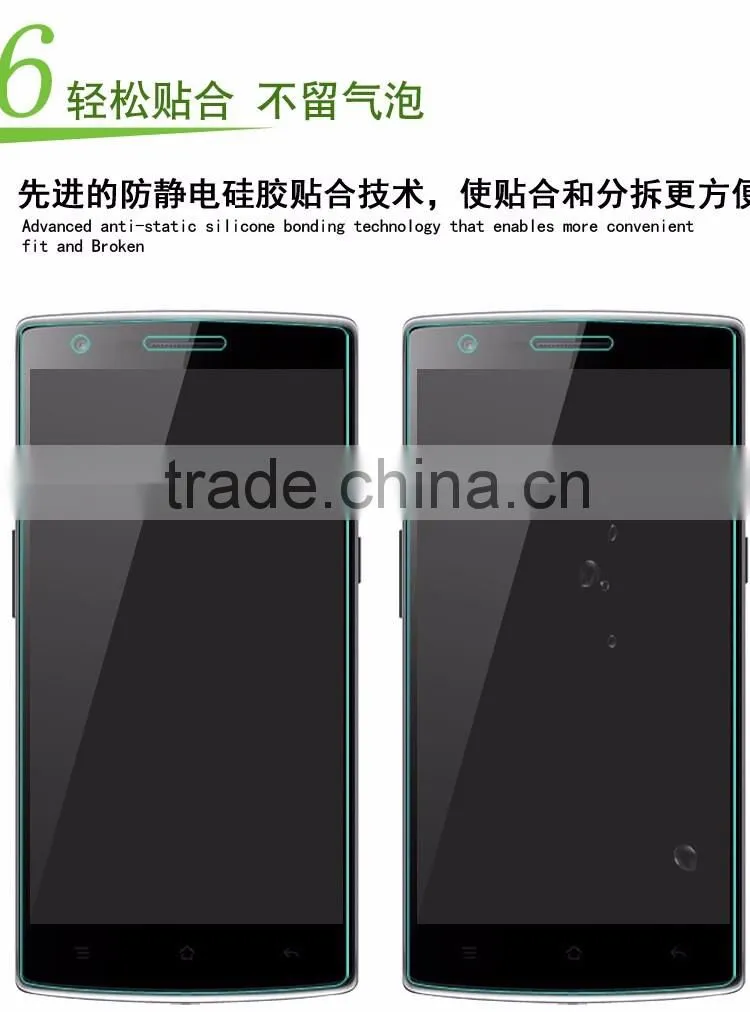 Custom Made Anti Fingerprint Tempered Glass Sheet Price Screen Protector Tempered Glass For Vivo X7 Plus