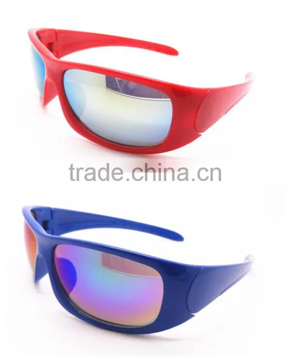 Colorful Custom Plastic Sports Sunglass/Protective Sports Eyewear For Riding