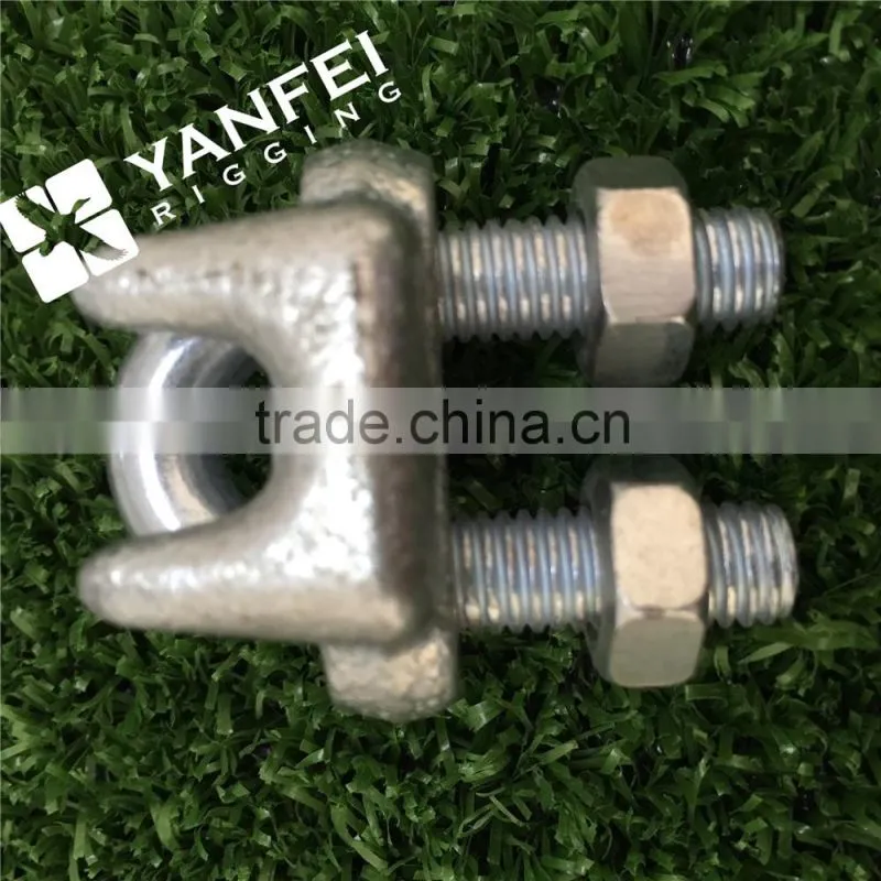 Galvanized din1142 wire rope clip