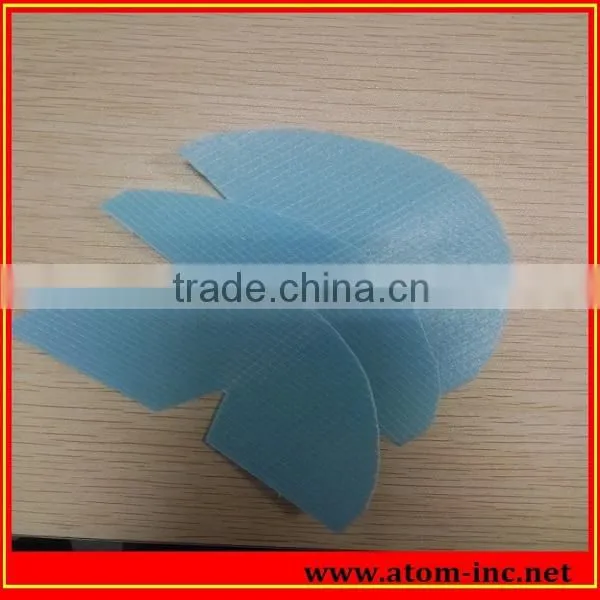 Plastic hotmelt glue sheet for counter and toepuff
