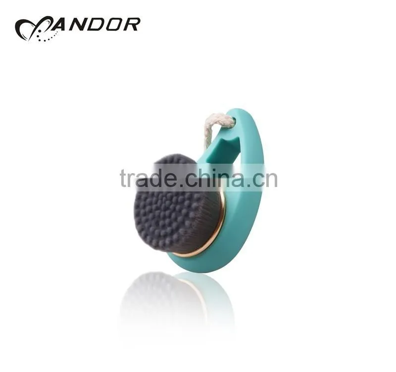 2016 Soft Bristle Rubber Paint Bamboo Bristle Facial Brush