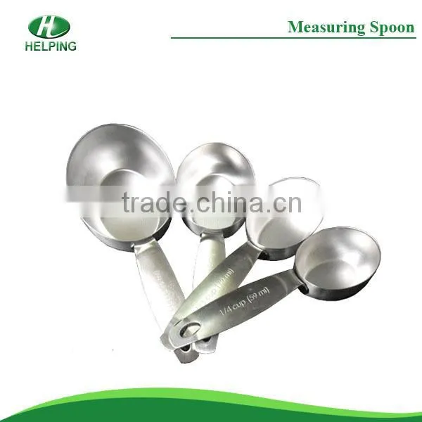Made in china high quality colorful stainless steel measuring spoon