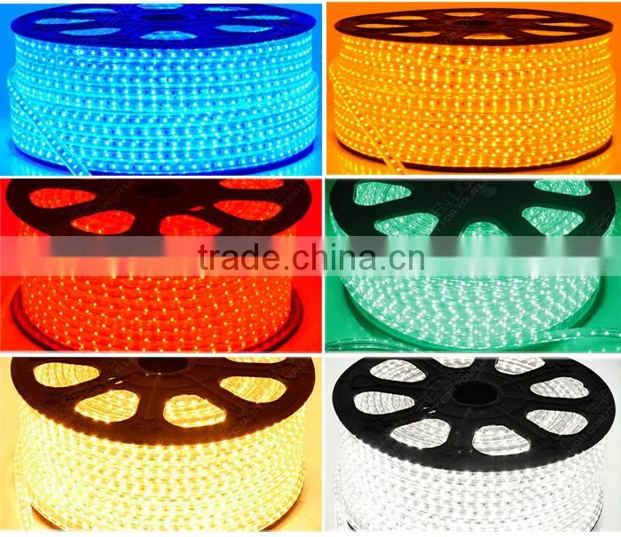 220V SMD5050 60leds/m Red LED strip light