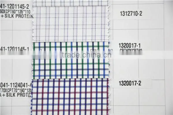 Wholesale High Quality Cotton Check Fabric For Top Shirts