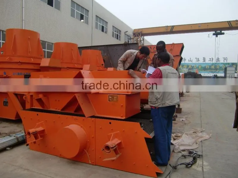 Advanced Double-pump Oil Lubrication System VSI Sand Making Mchine for Sale