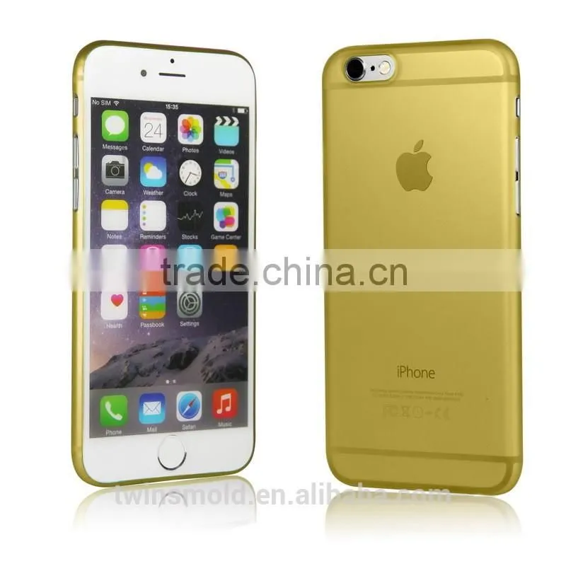 Simple style for apple iphone 6 case 4.7 inch, Ultra thin cover matte transparent pp for iPhone6/6s
