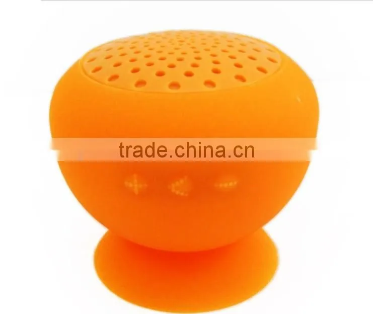 best waterproof portable waterproof bluetooth shower speaker with mic handsfree call function