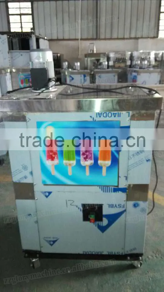 Double Moulds Ice Popsicle Machine/ Ice Lolly Machine/ Popsicle Making Machine
