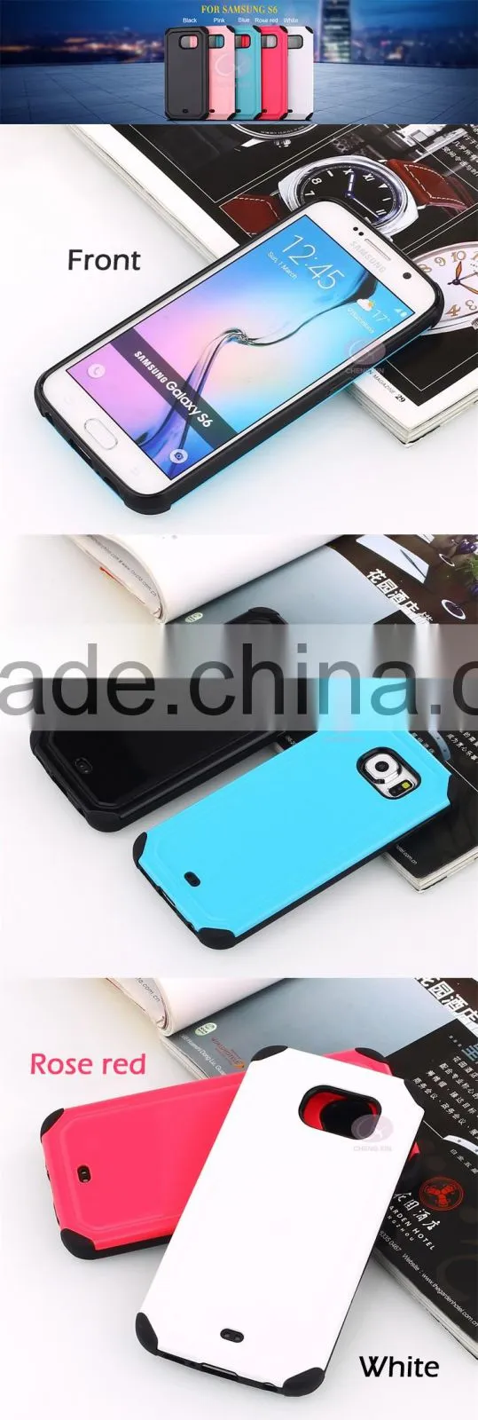 New arrival Shockproof smartphone case for samsung galaxy s6 case,s7 case