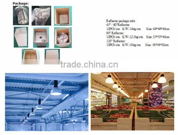 80W LED low bay light 93Lm/W 8053Lm Ra84 5 years warranty CE RoHS DLC led high bay light 80w