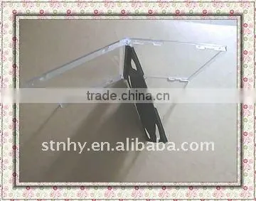 10.4mm double black tray clear CD case