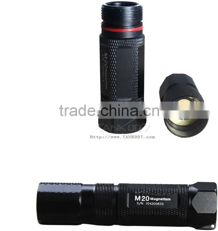 Tank007 M20 waterproof camping torch magnetic working flashlight