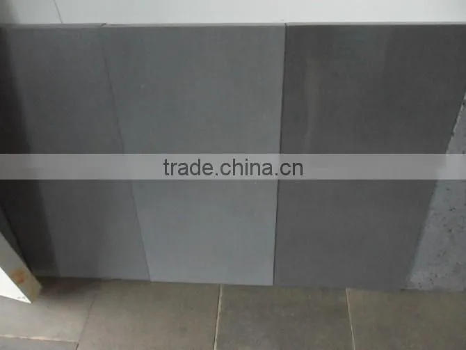 Honed finished Hainan grey andesite slab