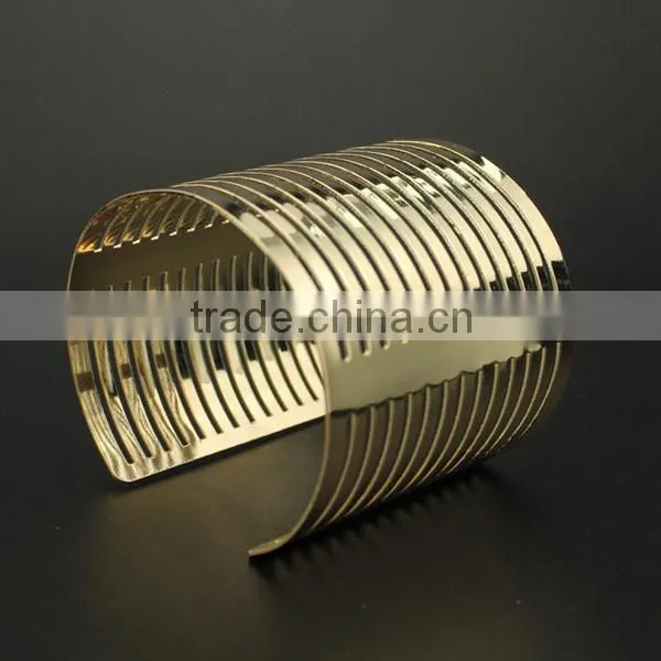 low moq girls gold slave bracelet, fake gold bracelets