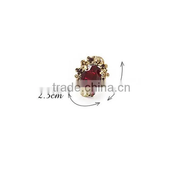 crystal design royal vintage newest diamond ring