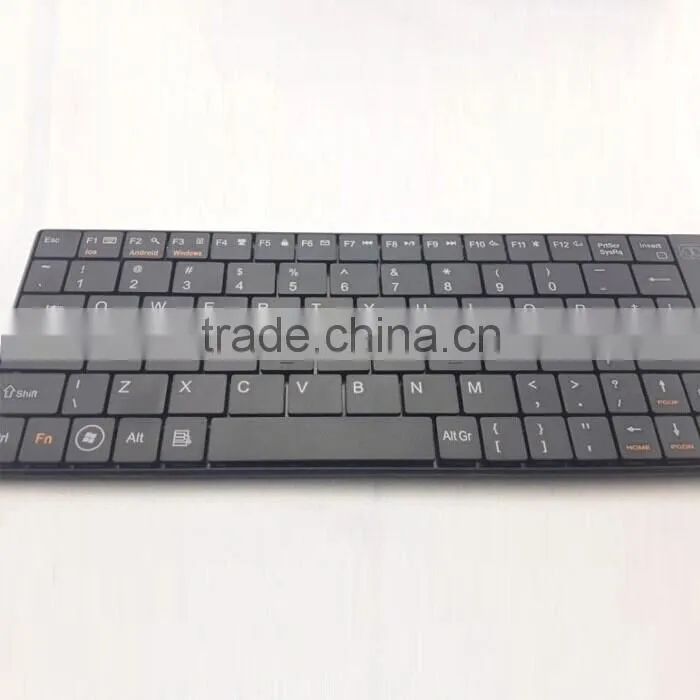Super-thin BT8 Bluetooth 3.0V Wireless Keyboard with Touchpad for PC Cell Phone iPhone iPad