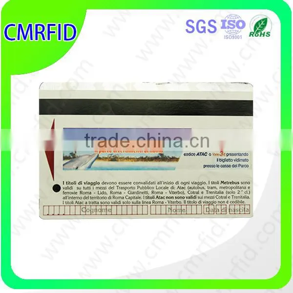 great hico thin magnetic stripe pvc card