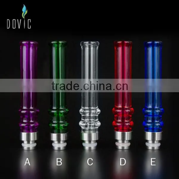 Colorful grass wide bore drip tips on sale