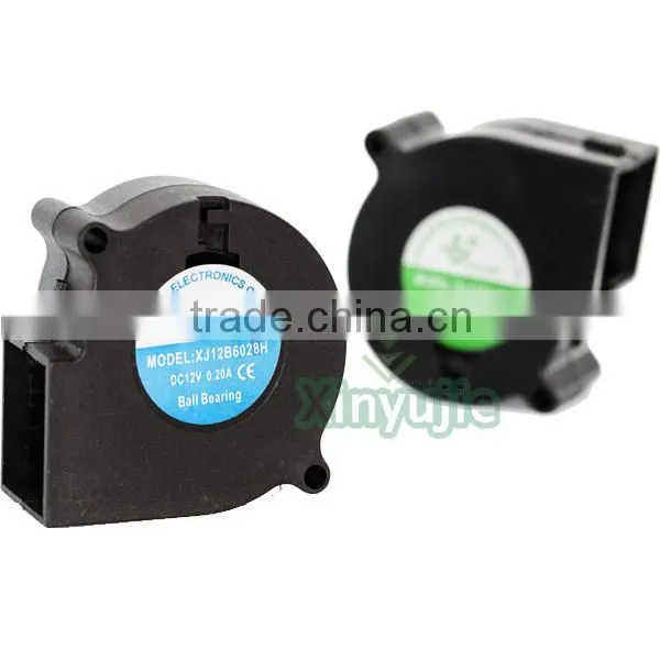 XYJ6028 60mm energy saving small centrifugal blower 12v