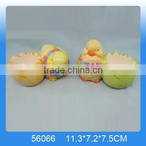 Lovely ceramic Easter chick egg cup