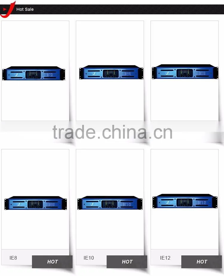IE2-200W Professional Power Amplifier For Indoor Shows
