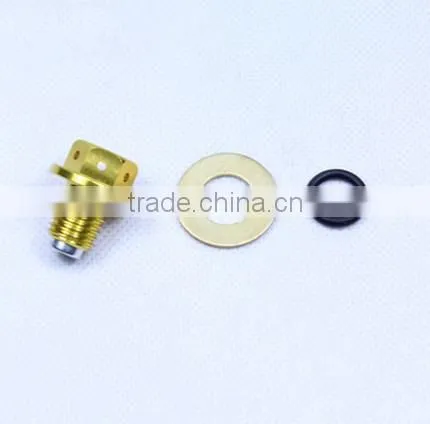high quality aluminum cnc oil tank bolts with magnet
