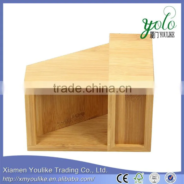 Made of Bamboo wood pencil holder Bamboo Pencil Holder