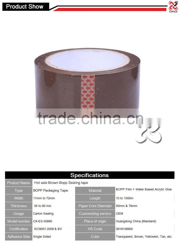 wholesale single side promotion packing adhesive tape