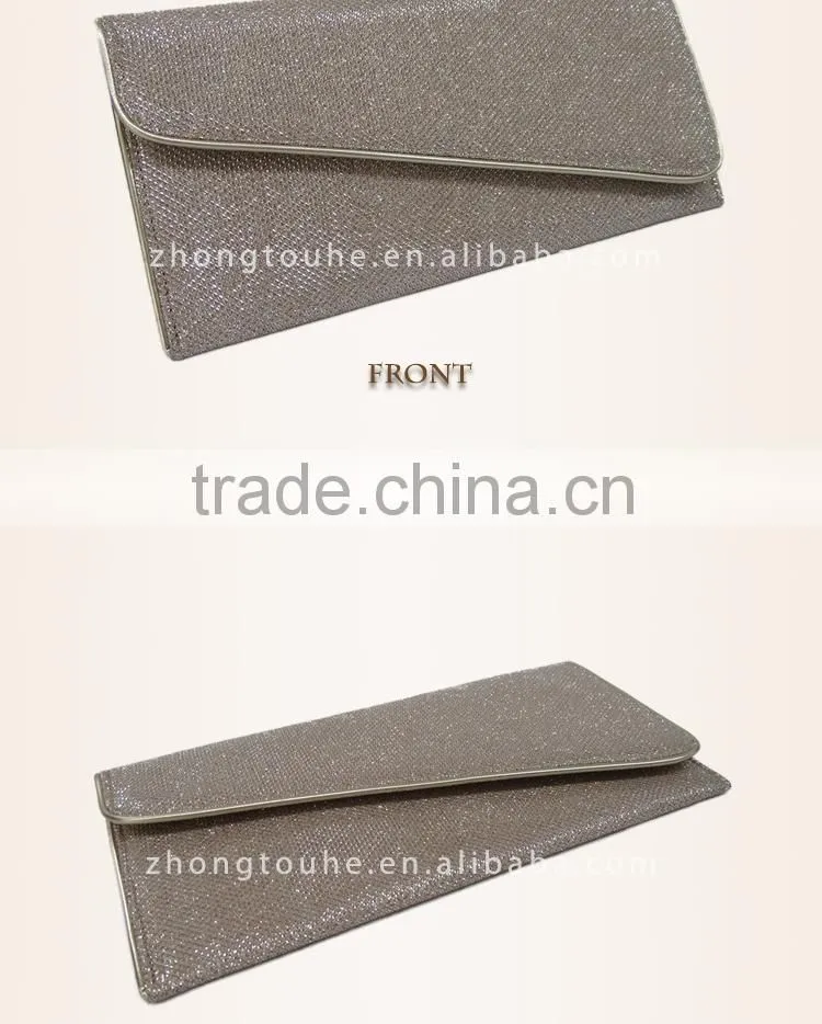 western style vogue wedding pvc envelop clutch bag