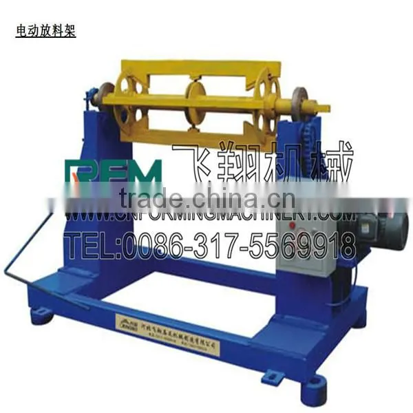 hydraulic automatic sheet decoiler machine