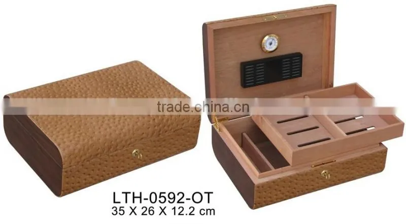 leather cigar humidor box cigar case leather