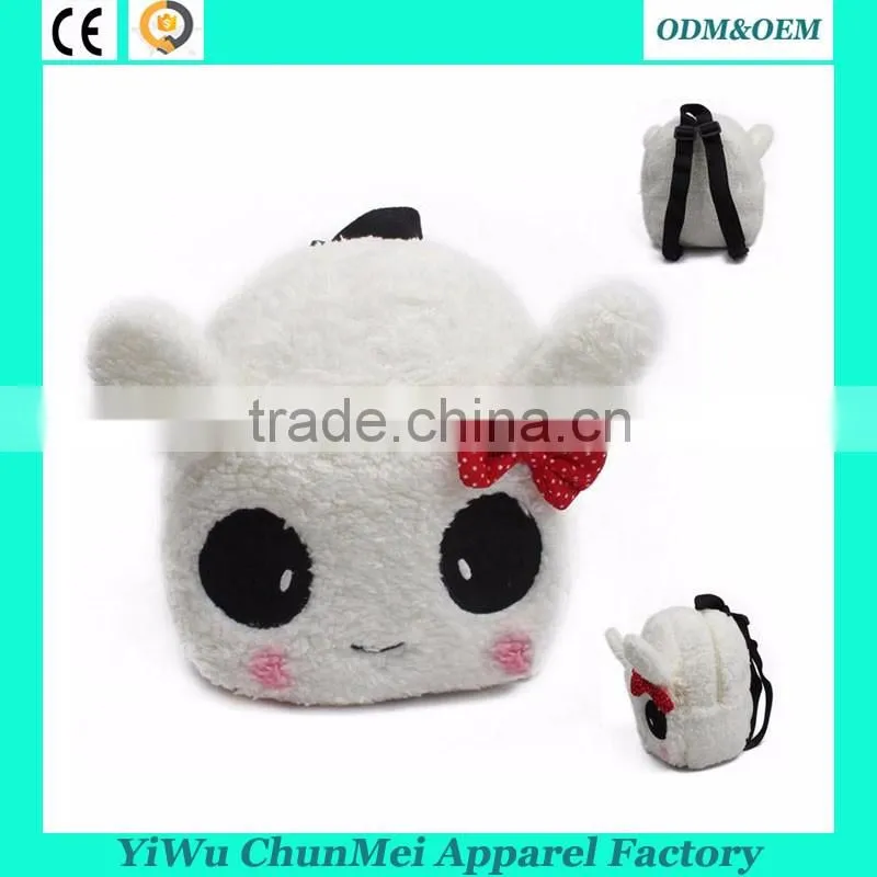 Plush bag panda rabbit plush animal bags toy children backpack gift for kids